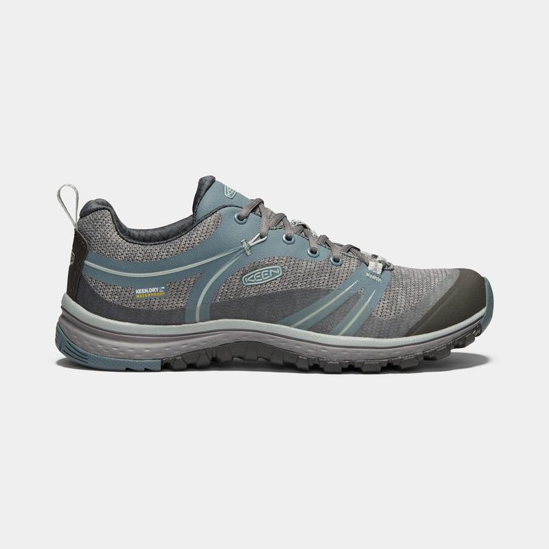 Zapatos Trekking Keen Terradora Waterproof Para Mujer Grises - Zapatos Keen Mexico (924781-GIB)